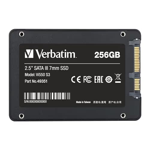 Verbatim Vi550 256GB SSD 2.5" SATA image