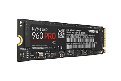 Samsung 960 Pro 1TB M.2 SSD PCIe 3.0 NVMe main image