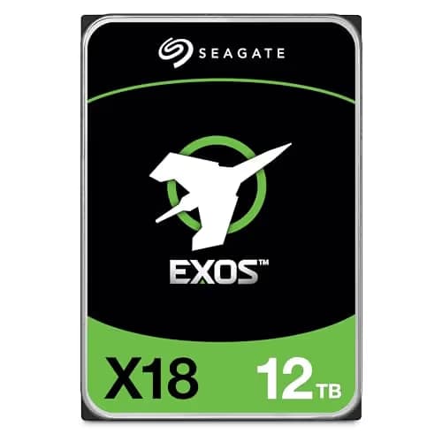 Seagate Exos X18 12TB HDD 7200RPM 3.5" SATA 6.0 Gb/s main image
