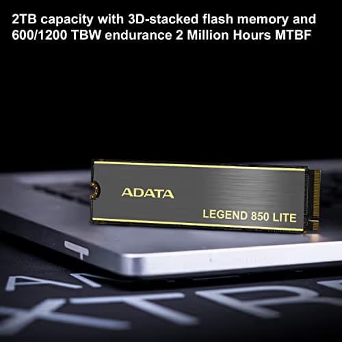 ADATA LEGEND 850 LITE 1TB SSD M.2-2280 PCIe 4.0 x4 NVMe image