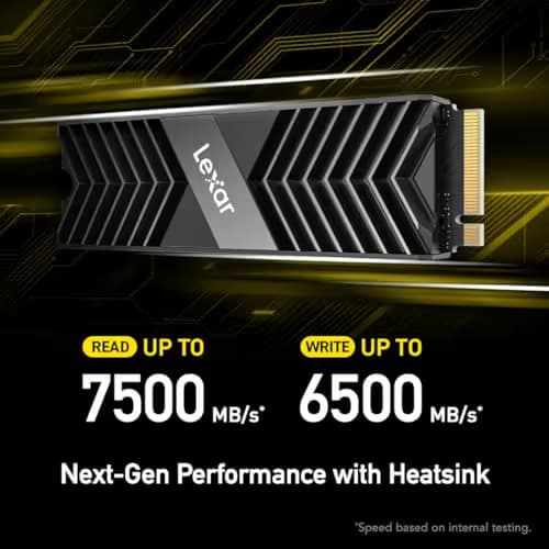 Lexar Professional NM800PRO 1TB SSD M.2 PCIe 4.0 NVMe w/Heatsink image