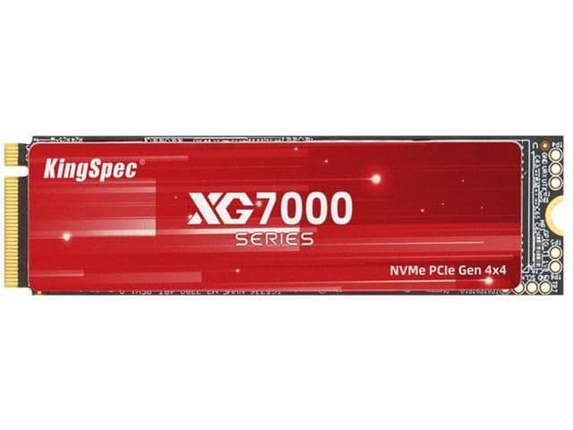 KingSpec XG7000 512GB SSD M.2-2280 PCIe 4.0 X4 NVMe image