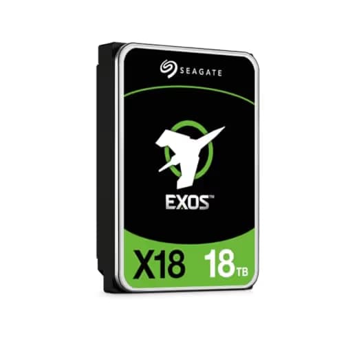 Seagate Exos X18 18TB 3.5" HDD 7200RPM SAS 12.0 Gb/s image