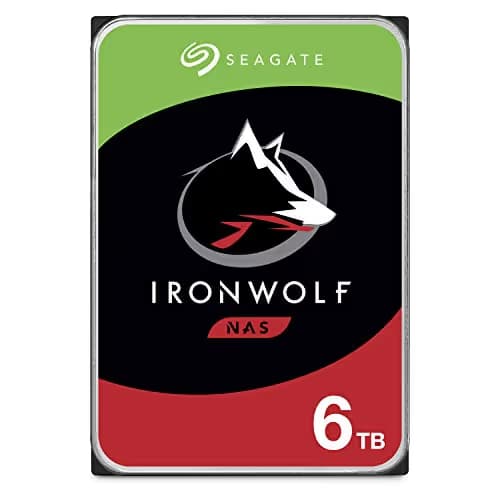 Seagate IronWolf NAS 6TB HDD 3.5" 7200RPM SATA 6.0 Gb/s Internal image