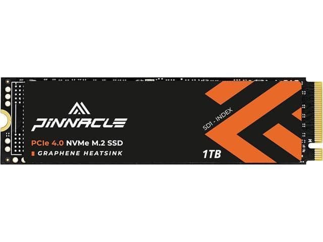Timetec PINNACLE SD1-INDEX 1TB SSD M.2-2280 PCIe 4.0 NVMe image