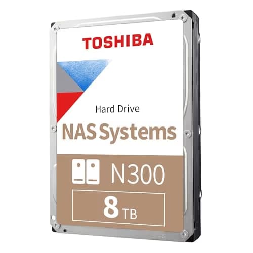 Toshiba N300 8TB HDD 3.5" 7200RPM SATA main image