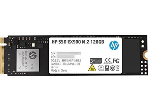 HP EX900 120GB SSD M.2-2280 PCIe 3.0 NVMe image
