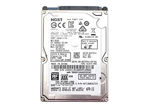 Hitachi Travelstar 7K1000 1TB HDD Internal 3.5" 7200RPM SATA 6.0 Gb/s image