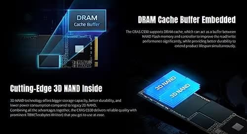 Klevv CRAS C930 2TB SSD M.2-2280 PCIe 4.0 x4 NVMe image