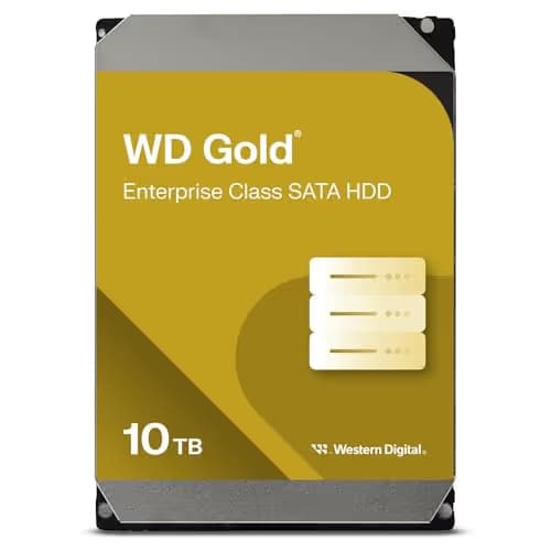 Western Digital Gold 10TB HDD 3.5" 7200RPM SATA image