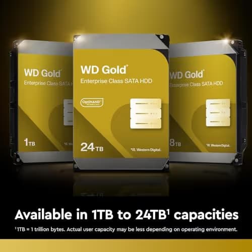 Western Digital Gold 10TB HDD 3.5" 7200RPM SATA image