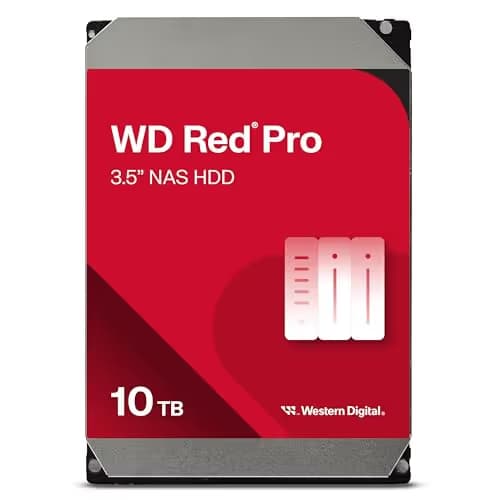 Western Digital Red Pro 10TB 3.5" HDD 7200RPM SATA 6.0 Gb/s image