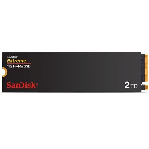 SanDisk Extreme 2TB SSD M.2 PCIe 4.0 NVMe main image