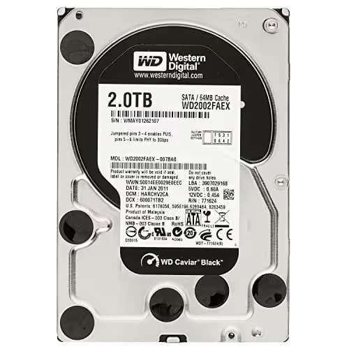 Western Digital Caviar Black 2TB HDD 3.5" 7200RPM SATA image