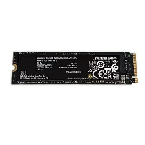 Western Digital PC SN730 256GB M.2-2280 SSD PCIe 3.0 X4 NVMe image
