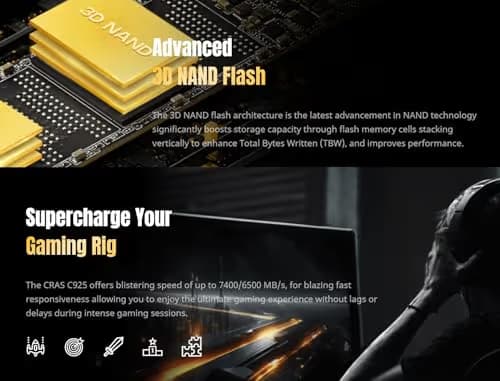 Klevv CRAS C925 1TB SSD M.2-2280 PCIe 4.0 x4 NVMe image