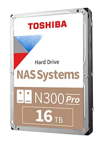 Toshiba N300 Pro 16TB 3.5" HDD 7200RPM SATA main image