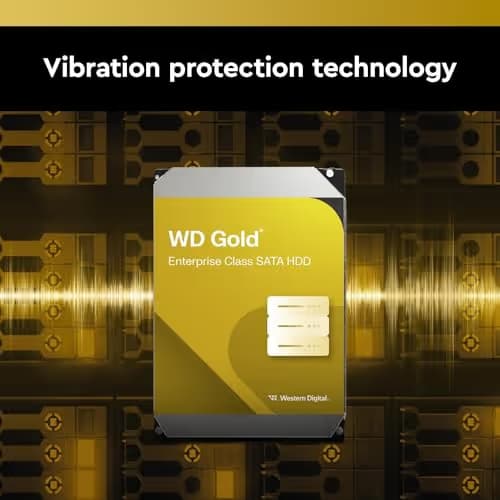 Western Digital Gold 16TB 3.5" HDD 7200RPM SATA image