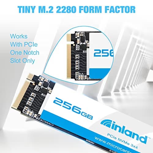 Inland TN320 256GB M.2-2280 SSD PCIe 3.0 X4 NVMe image