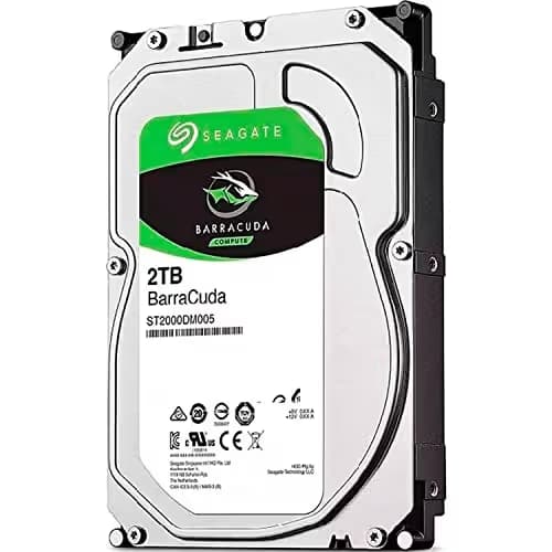 Seagate Barracuda Compute 2TB 3.5" HDD 5400RPM SATA 6.0 Gb/s image