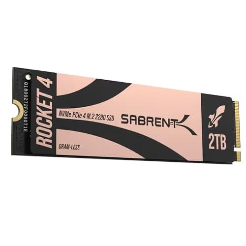 Sabrent Rocket 4 2TB SSD M.2 PCIe 4.0 NVMe main image