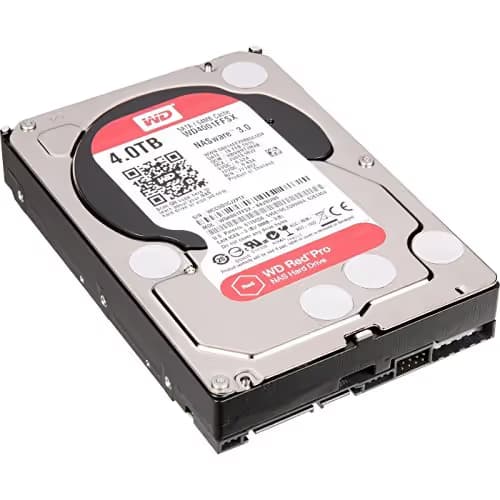 Western Digital Red Pro 4TB HDD 7200RPM 3.5" SATA 6.0 Gb/s image