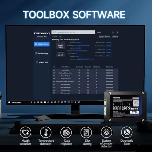 FanXiang S101 1TB 2.5" SSD SATA 6.0 Gb/s image