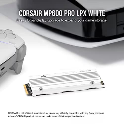 Corsair MP600 PRO LPX 4TB M.2-2280 SSD PCIe 4.0 x4 NVMe image