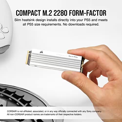 Corsair MP600 PRO LPX 4TB M.2-2280 SSD PCIe 4.0 x4 NVMe image
