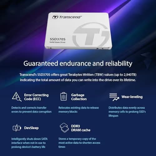 Transcend TS32GSSD370S 32GB SSD 2.5" SATA 6.0 Gb/s image