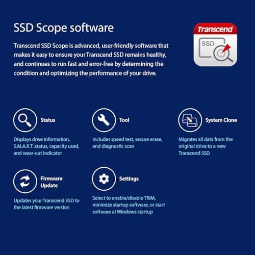 Transcend TS32GSSD370S 32GB SSD 2.5" SATA 6.0 Gb/s image