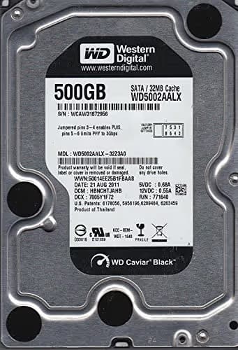 Western Digital Caviar Black 500GB 3.5" HDD 7200RPM SATA 6.0 Gb/s image