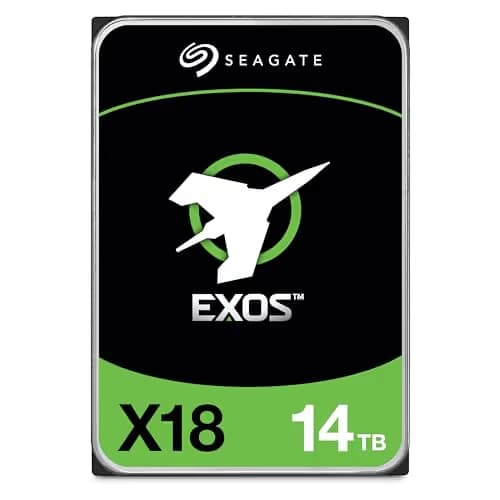Seagate Exos X18 14TB HDD 7200RPM 3.5" SATA main image