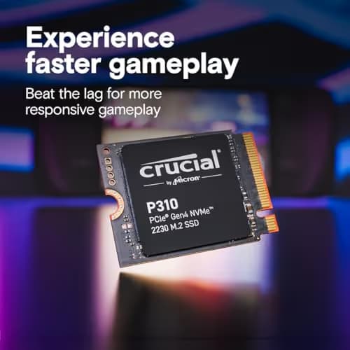 Crucial P310 2TB M.2-2230 SSD PCIe 4.0 x4 NVMe image