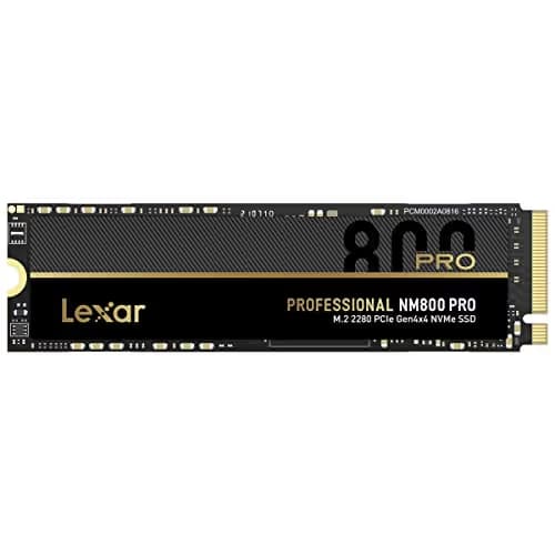 Lexar Professional NM800PRO 512GB SSD M.2-2280 PCIe 4.0 NVMe main image