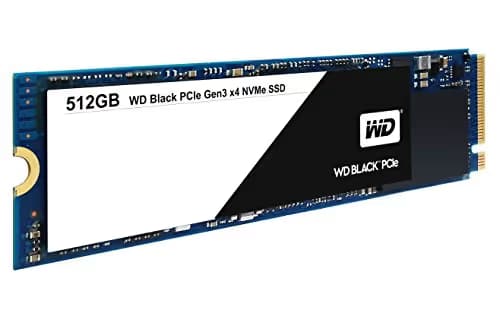 Western Digital Black 512GB M.2-2280 SSD PCIe 3.0 x4 NVMe image