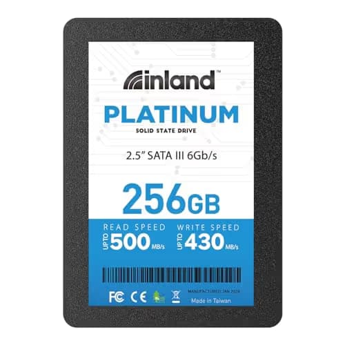 Inland Platinum 256GB SSD 2.5" SATA main image