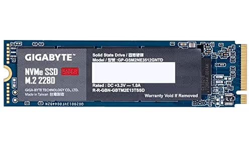 Gigabyte GP-GSM2NE3512GNTD 512GB M.2-2280 SSD PCIe 3.0 x4 NVMe main image