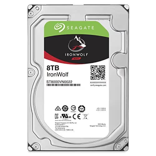 Seagate IronWolf NAS 8TB HDD 3.5" 7200RPM SATA image