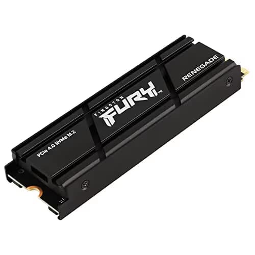 Kingston Fury Renegade 500GB SSD M.2 PCIe 4.0 NVMe with Heat Sink image