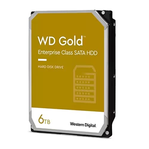 Western Digital Gold 6 TB 3.5" Internal HDD 7200RPM SATA 6.0 Gb/s main image