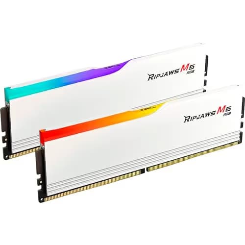 G.Skill Ripjaws M5 RGB White DDR5-6000 CL32 32GB (2x16GB) image
