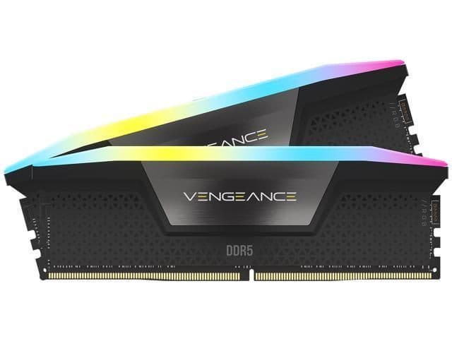 Corsair Vengeance RGB Black DDR5-7000 CL36 32GB (2x16GB) image