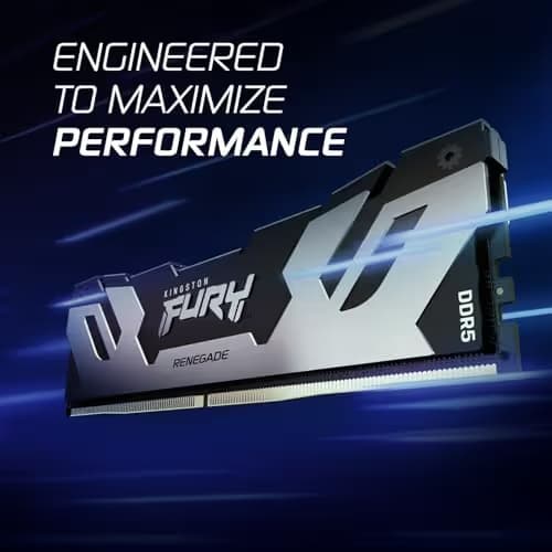Kingston FURY Renegade Silver / White DDR5-7200 CL38 16GB (1x16GB) image
