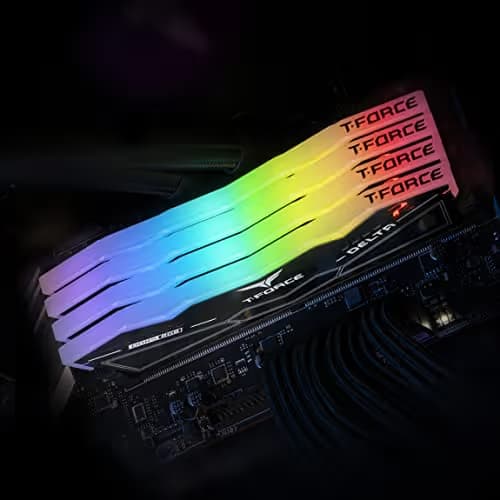 TEAMGROUP T-Force Delta RGB 48GB (2x24GB) DDR5-8000 CL38 Black image