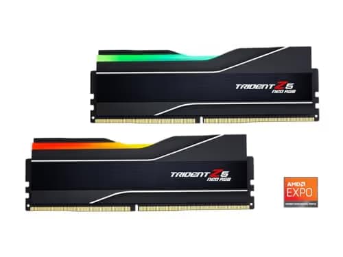 G.Skill Trident Z5 Neo RGB Matte Black DDR5-6400 CL32 48GB (2x24GB) image