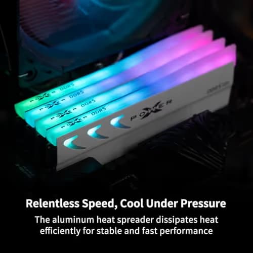 Silicon Power XPOWER Storm RGB Black DDR5-6400 CL32 32GB (2x16GB) image