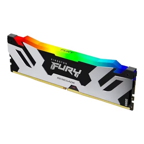 Kingston Fury Renegade RGB Silver / Black DDR5-6000 CL32 16GB (1x16GB) image