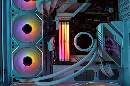 Kingston Fury Renegade RGB Silver / White DDR5-6400 CL32 32GB (1x32GB) image