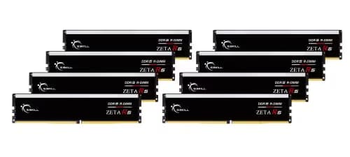 G.Skill Zeta R5 Black / White Registered DDR5-6400 CL32 128GB (8x16GB) main image